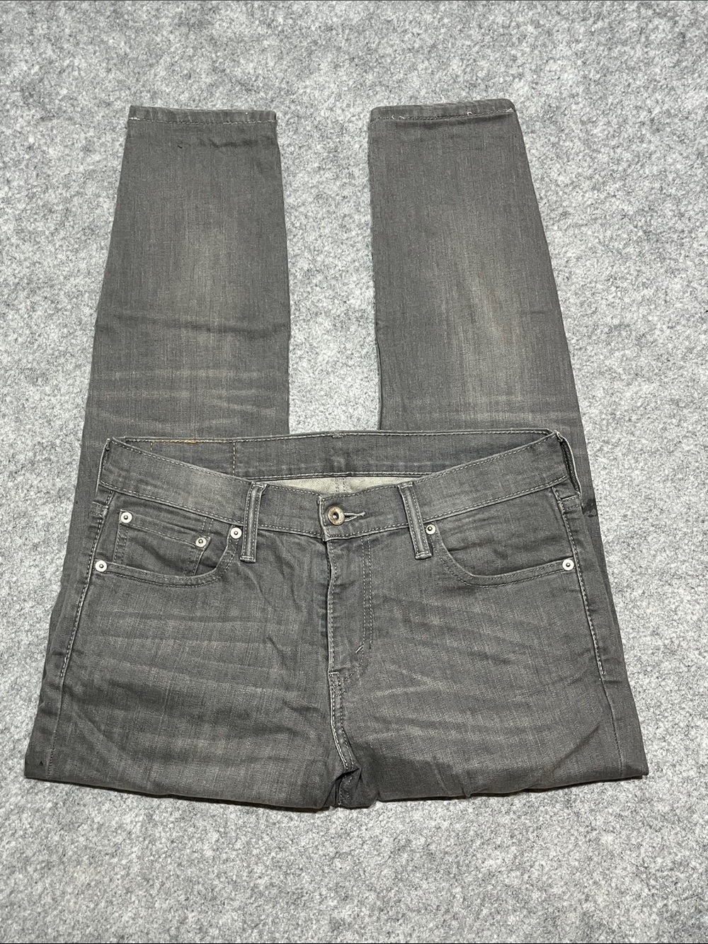 Levi's 511 Slim Straight Charcoal Jeans